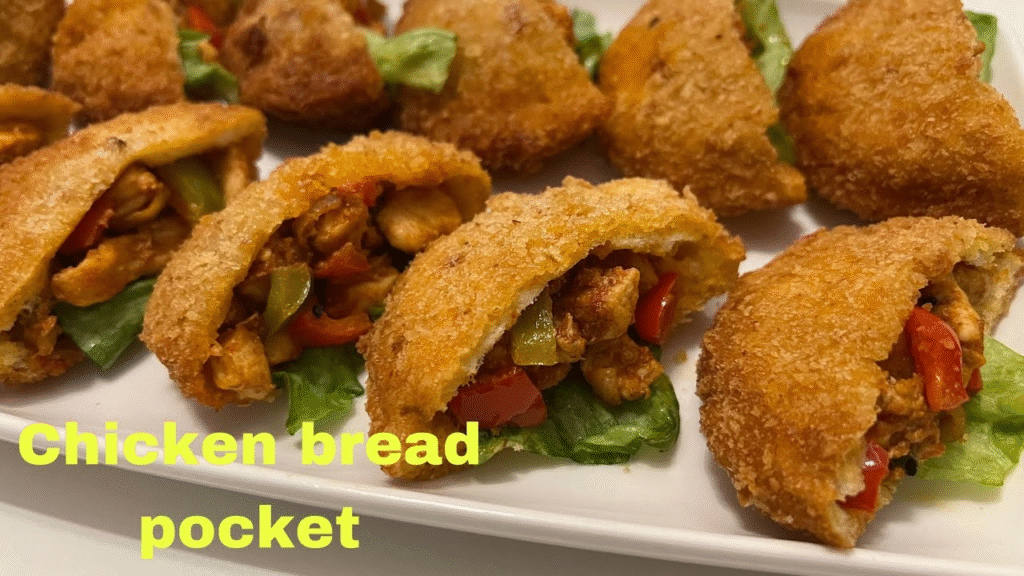 “चिकन ब्रेड पॉकेट रेसिपी”