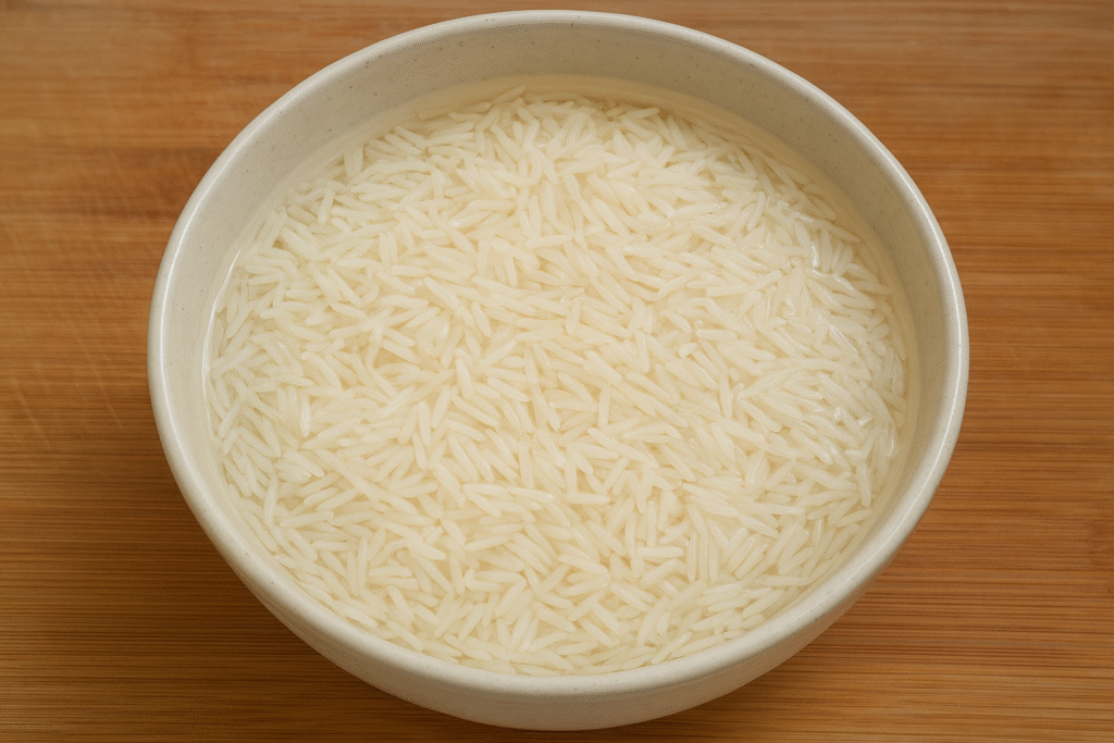 वेज पुलाव “दानेदार पुलाव बासमती चावल से”